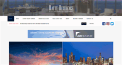 Desktop Screenshot of hauteresidence.com
