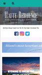 Mobile Screenshot of hauteresidence.com